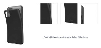 Puzdro SBS Vanity pre Samsung Galaxy A03, čierne 1