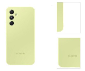 Puzdro Silicone Cover pre Samsung Galaxy A54 5G, lime 3
