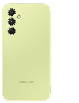 Zadný kryt Silicone Cover pre Samsung Galaxy A54 5G, limetková