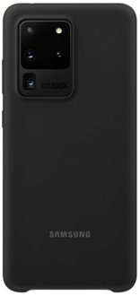 Zadný kryt Silicone Cover pre Samsung Galaxy S20 Ultra, čierna
