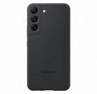 Puzdro Silicone Cover pre Samsung Galaxy S22, black
