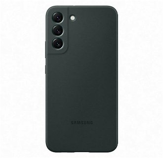 Puzdro Silicone Cover pre Samsung Galaxy S22 Plus, dark green