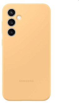 Zadný kryt Silicone Cover pre Samsung Galaxy S23 FE, marhuľová