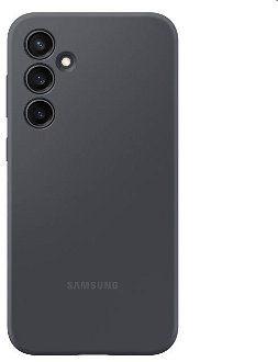 Zadný kryt Silicone Cover pre Samsung Galaxy S23 FE, grafitová