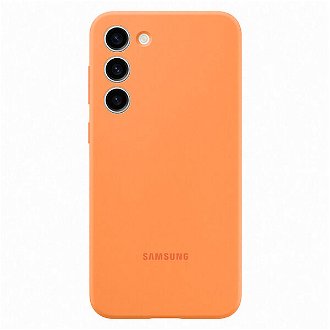 Puzdro Silicone Cover pre Samsung Galaxy S23 Plus, orange