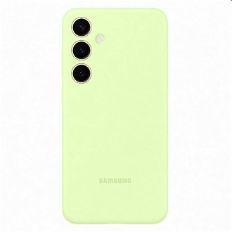 Puzdro Silicone Cover pre Samsung Galaxy S24 Plus, light green