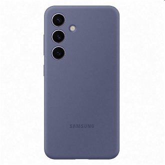 Puzdro Silicone Cover pre Samsung Galaxy S24, violet