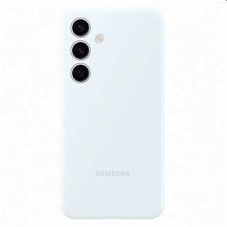 Puzdro Silicone Cover pre Samsung Galaxy S24, white
