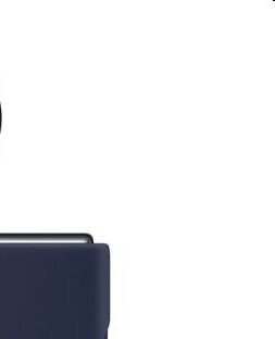 Puzdro Silicone Cover s držiakom na prst pre Samsung Galaxy Z Flip4, navy 7