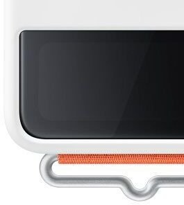 Puzdro Silicone Cover s pútkom pre Samsung Galaxy Z Flip4, white 8