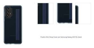 Puzdro Slim Strap Cover pre Samsung Galaxy A33 5G, black 1