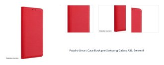 Knižkové puzdro Smart Case Book pre Samsung Galaxy A53, červená 1