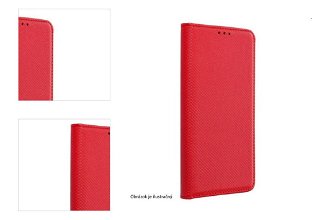 Knižkové puzdro Smart Case Book pre Samsung Galaxy A53, červená 4