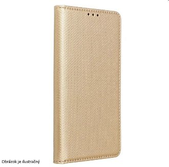 Knižkové puzdro Smart Case Book pre Samsung Galaxy S22, zlatá