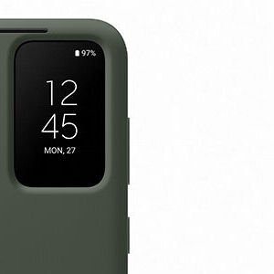 Puzdro Smart View Wallet pre Samsung Galaxy S23, green 7