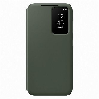 Puzdro Smart View Wallet pre Samsung Galaxy S23, green