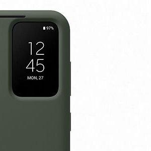 Puzdro Smart View Wallet pre Samsung Galaxy S23 Plus, green 7