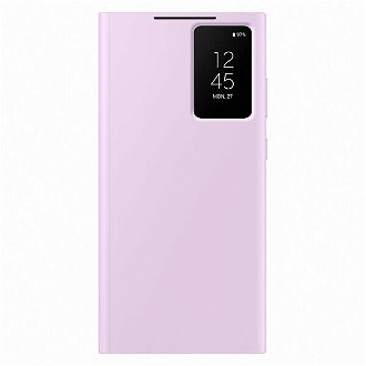 Puzdro Smart View Wallet pre Samsung Galaxy S23 Ultra, lavender