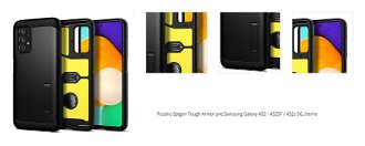 Zadný kryt Spigen Tough Armor pre Samsung Galaxy A52 - A525F / A52s 5G, čierna 1