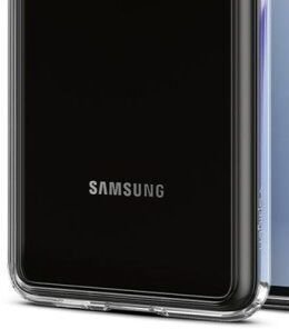 Zadný kryt Spigen Ultra Hybrid pre Samsung Galaxy S21 FE, transparentná 8