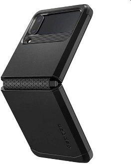 Zadný kryt SpigenTough Armor pre Samsung Galaxy Z Flip4, čierna