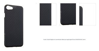 Puzdro Tactical MagForce z aramidových vlákien pre Apple Apple iPhone SE2020/SE2022. čierne 1