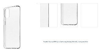 Puzdro Tactical TPU pre Samsung Galaxy A54 5G, transparentné 1