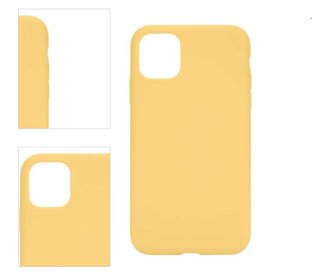 Puzdro Tactical Velvet Smoothie pre Apple iPhone 11, žlté 4