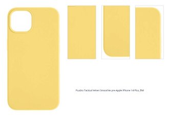 Zadný kryt Tactical Velvet Smoothie pre Apple iPhone 14 Plus, žltá 1