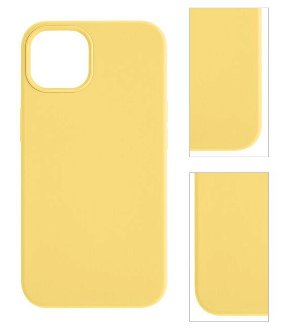 Zadný kryt Tactical Velvet Smoothie pre Apple iPhone 14 Plus, žltá 3
