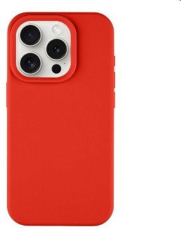 Zadný kryt Tactical Velvet Smoothie pre Apple iPhone 15 Pro Max, červená