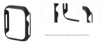 Puzdro Tactical Zulu z aramidových vlákien pre Apple Watch 4/5/6/SE (40 mm) 1