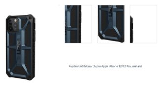 Puzdro UAG Monarch pre Apple iPhone 12/12 Pro, mallard 1