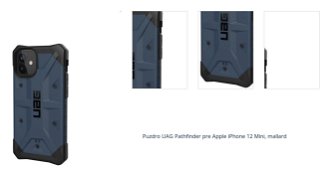 Puzdro UAG Pathfinder pre Apple iPhone 12 Mini, mallard 1