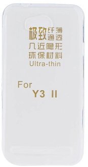 Puzdro ultra tenké pre Huawei Y3II, Transparent