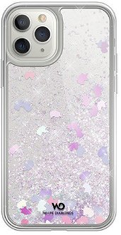 Zadný kryt White Diamonds Sparkle pre Apple iPhone 11 Pro, transparentná s jednorožcami