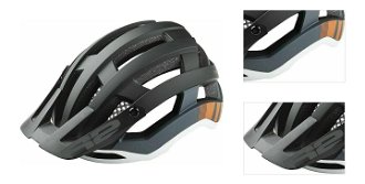 R2 Cross Helmet Black/Gray/White/Orange M Prilba na bicykel 3