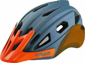R2 Wheelie Helmet Petrol Blue/Neon Orange M Detská prilba na bicykel 2