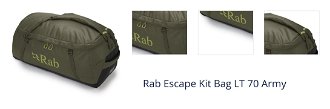 Rab Escape Kit Bag LT 70 Army 1