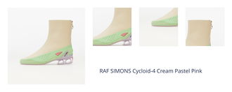 RAF SIMONS Cycloid-4 Cream Pastel Pink 1