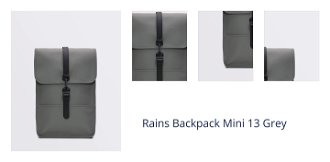Rains Backpack Mini 13 Grey 1