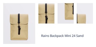 Rains Backpack Mini 24 Sand 1