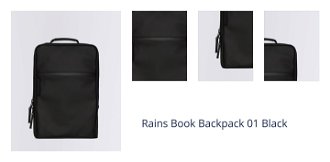 Rains Book Backpack 01 Black 1