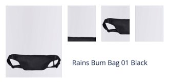 Rains Bum Bag 01 Black 1