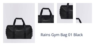 Rains Gym Bag 01 Black 1