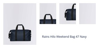 Rains Hilo Weekend Bag 47 Navy 1
