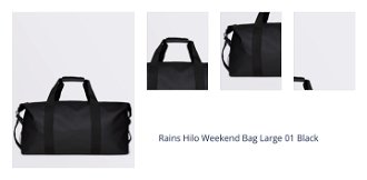 Rains Hilo Weekend Bag Large 01 Black 1