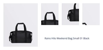 Rains Hilo Weekend Bag Small 01 Black 1