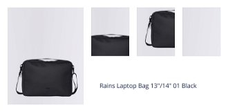 Rains Laptop Bag 13"/14" 01 Black 1