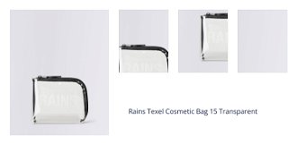 Rains Texel Cosmetic Bag 15 Transparent 1